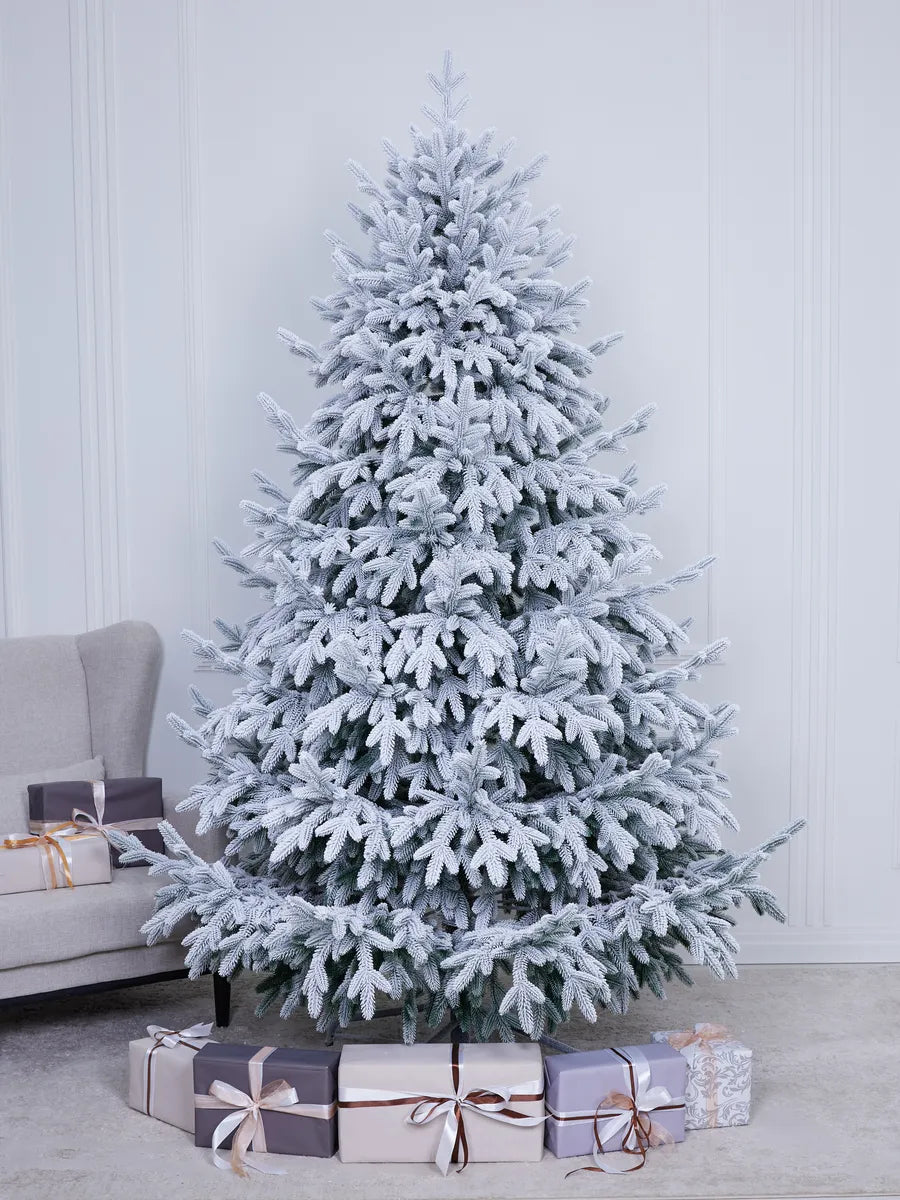 Crystal Christmas Tree Flocked 100% PE