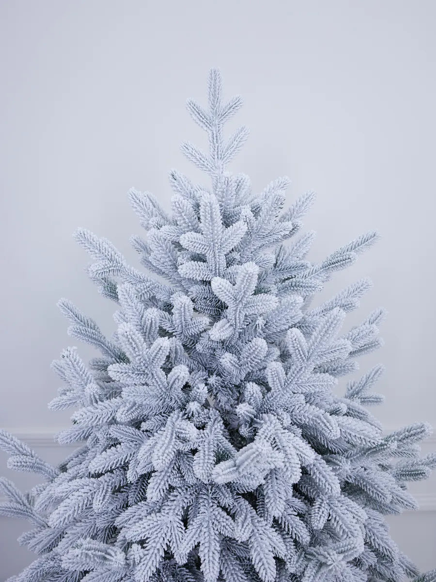Crystal Christmas Tree Flocked 100% PE
